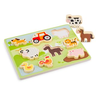 Chunky puzzle - farm